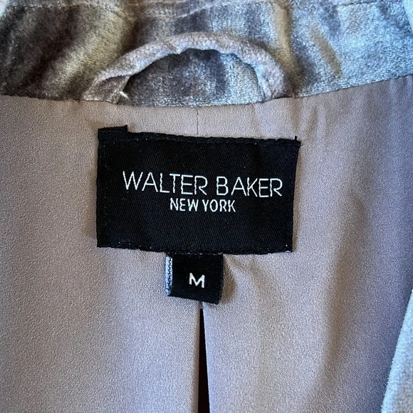 Walter Baker Violet Velvet Jacket - Picture 4 of 8